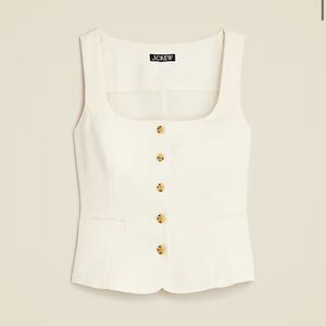 NOT FOR SALE JCREW Scoopneck vest in drapey crepe